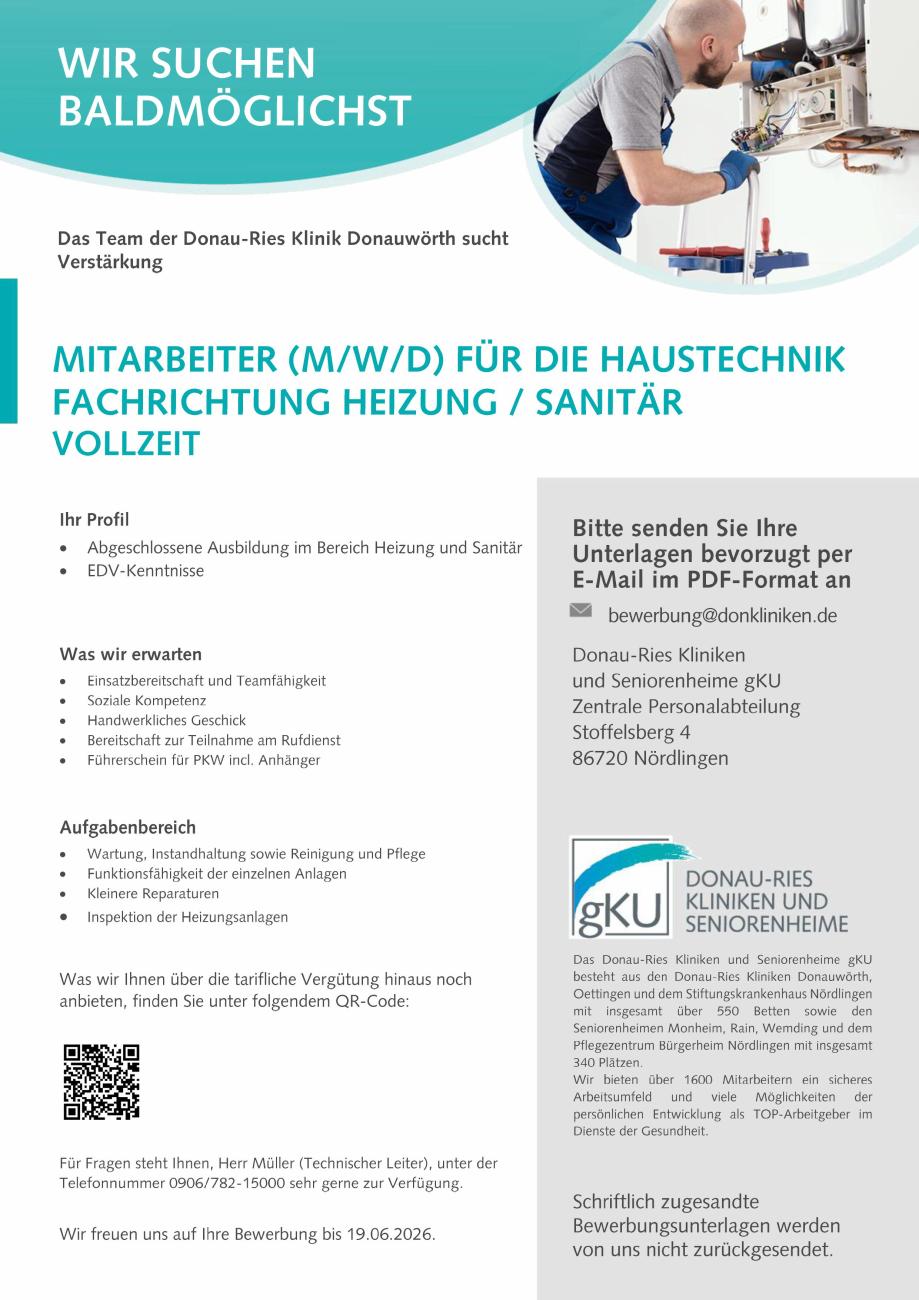 Donau-Ries Kliniken und Seniorenheime gKU