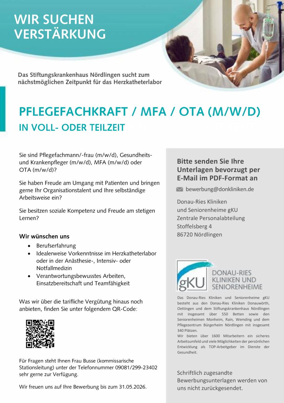 Donau-Ries Kliniken und Seniorenheime gKU