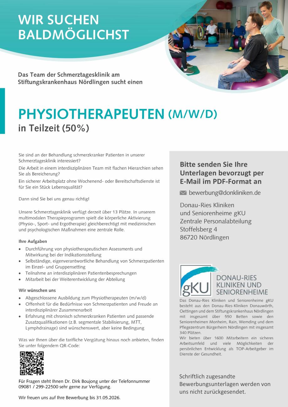 Donau-Ries Kliniken und Seniorenheime gKU
