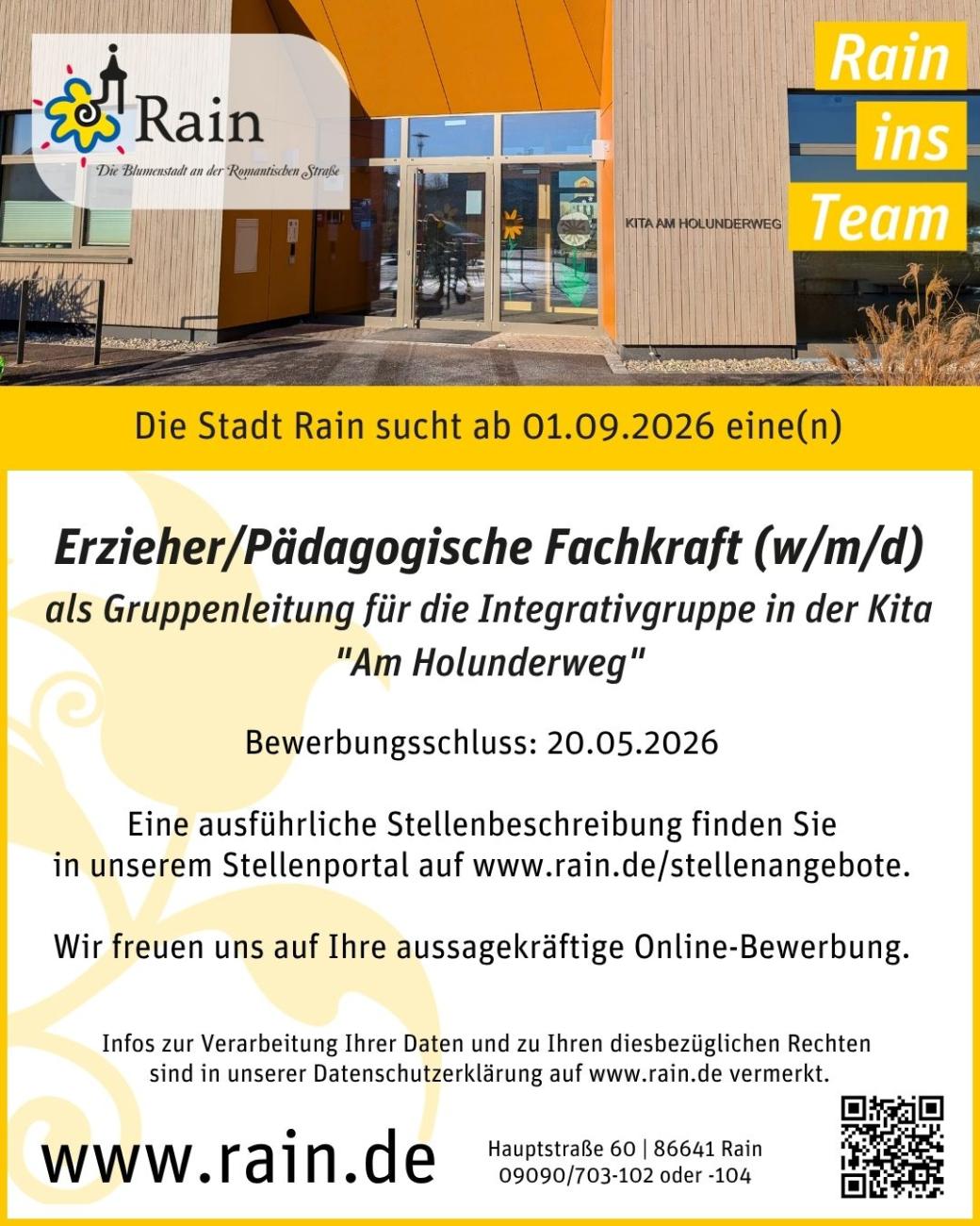 Stadt Rain