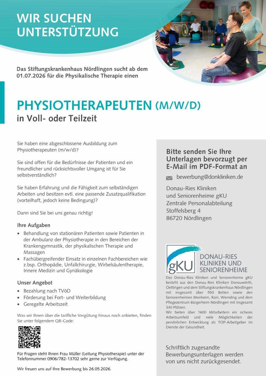 Donau-Ries Kliniken und Seniorenheime gKU