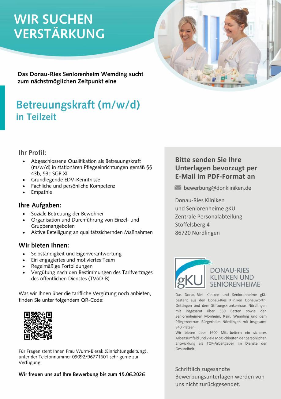 Donau-Ries Kliniken und Seniorenheime gKU
