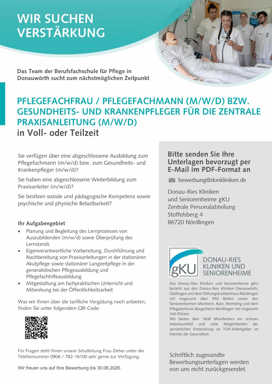 Donau-Ries Kliniken und Seniorenheime gKU