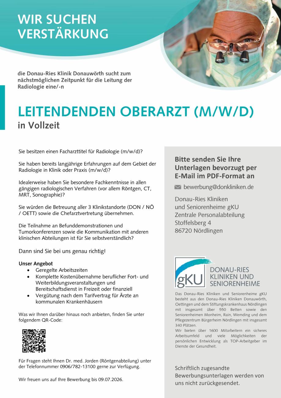 Donau-Ries Kliniken und Seniorenheime gKU