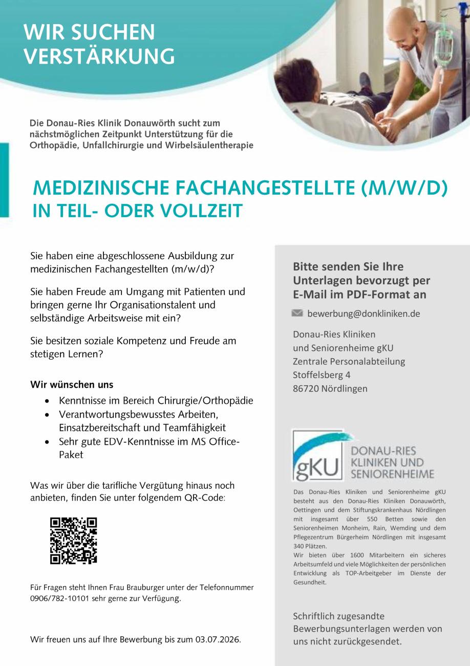 Donau-Ries Kliniken und Seniorenheime gKU