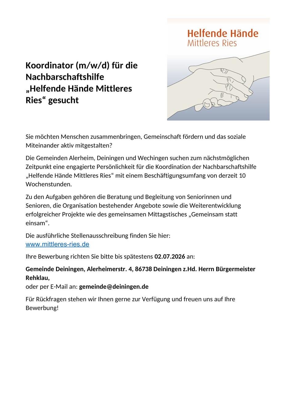 Gemeinde Deiningen