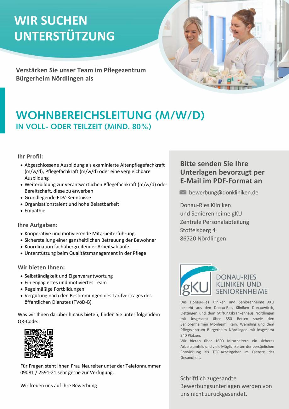 Donau-Ries Kliniken und Seniorenheime gKU