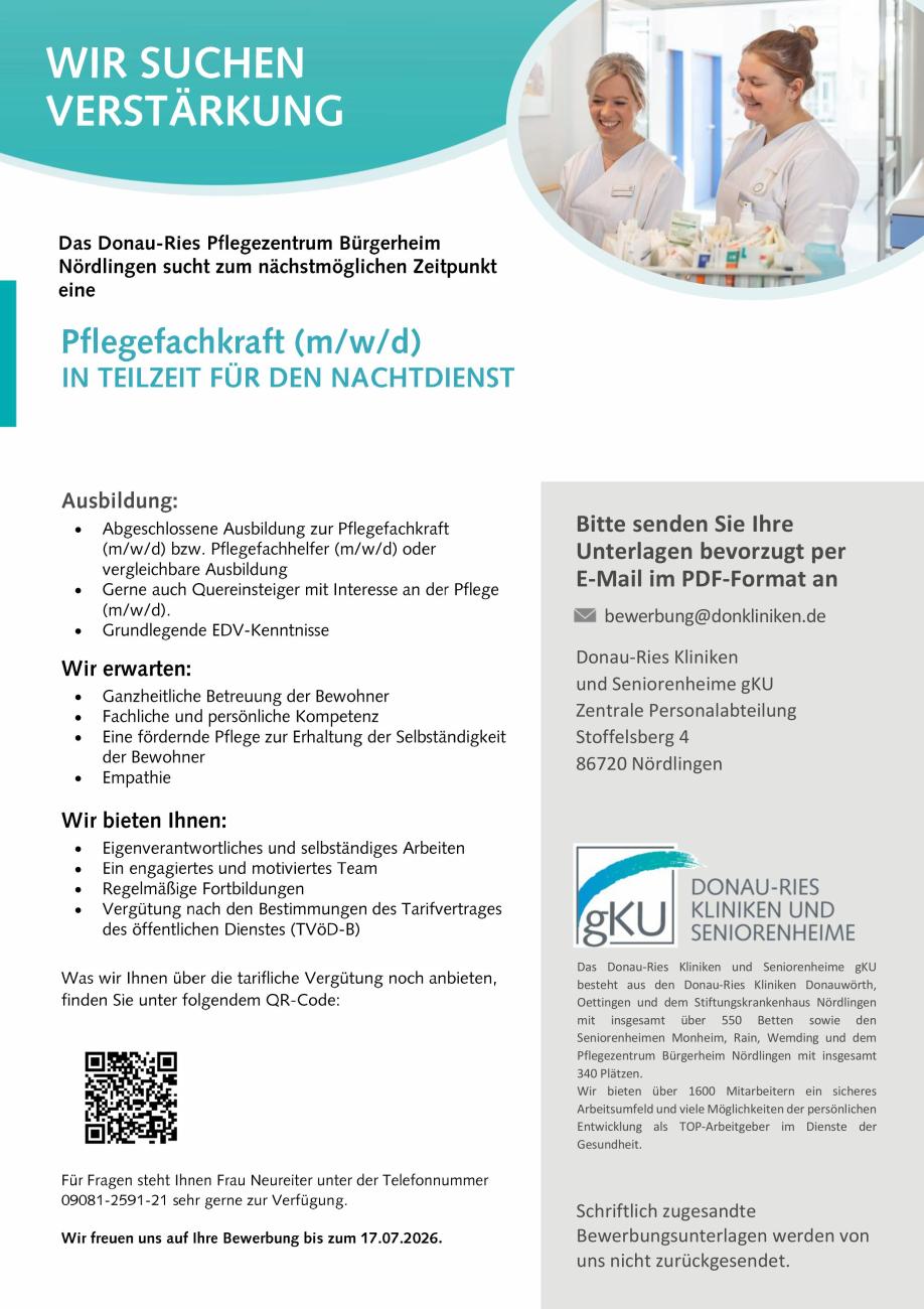  Donau-Ries Kliniken und Seniorenheime gKU
