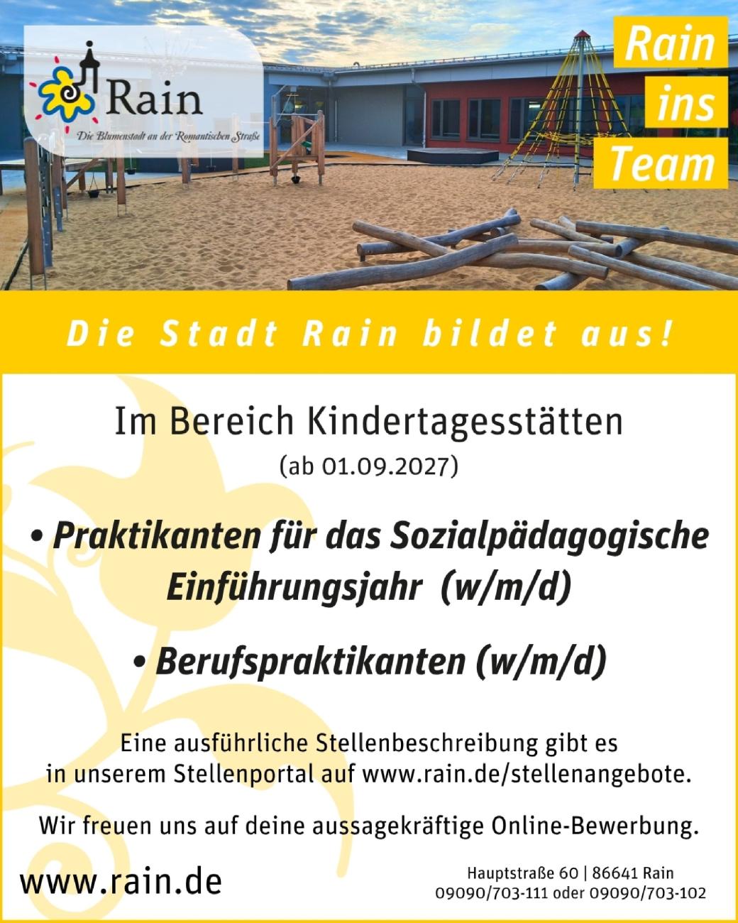 Stadt Rain