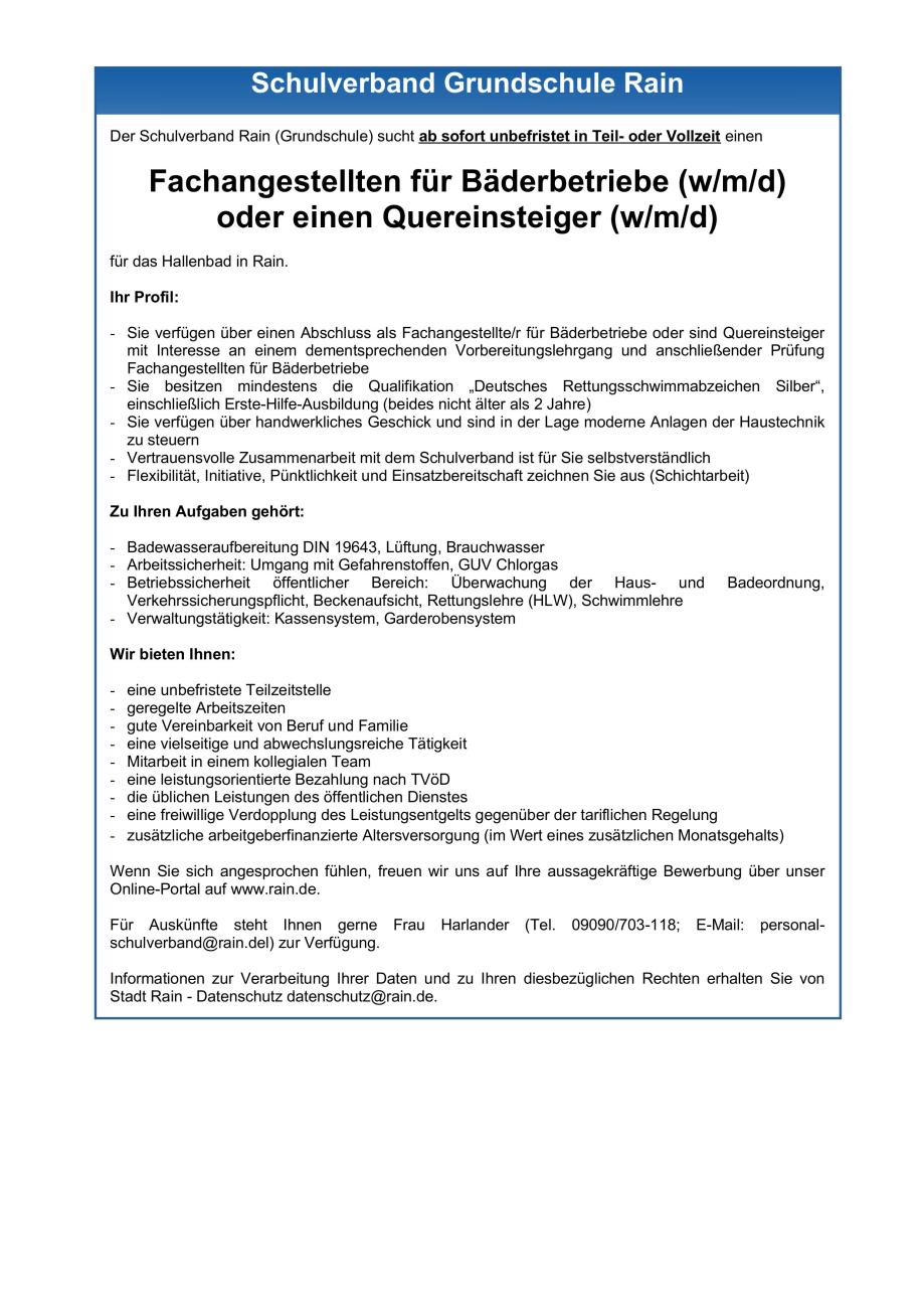 Grundschulverband Rain