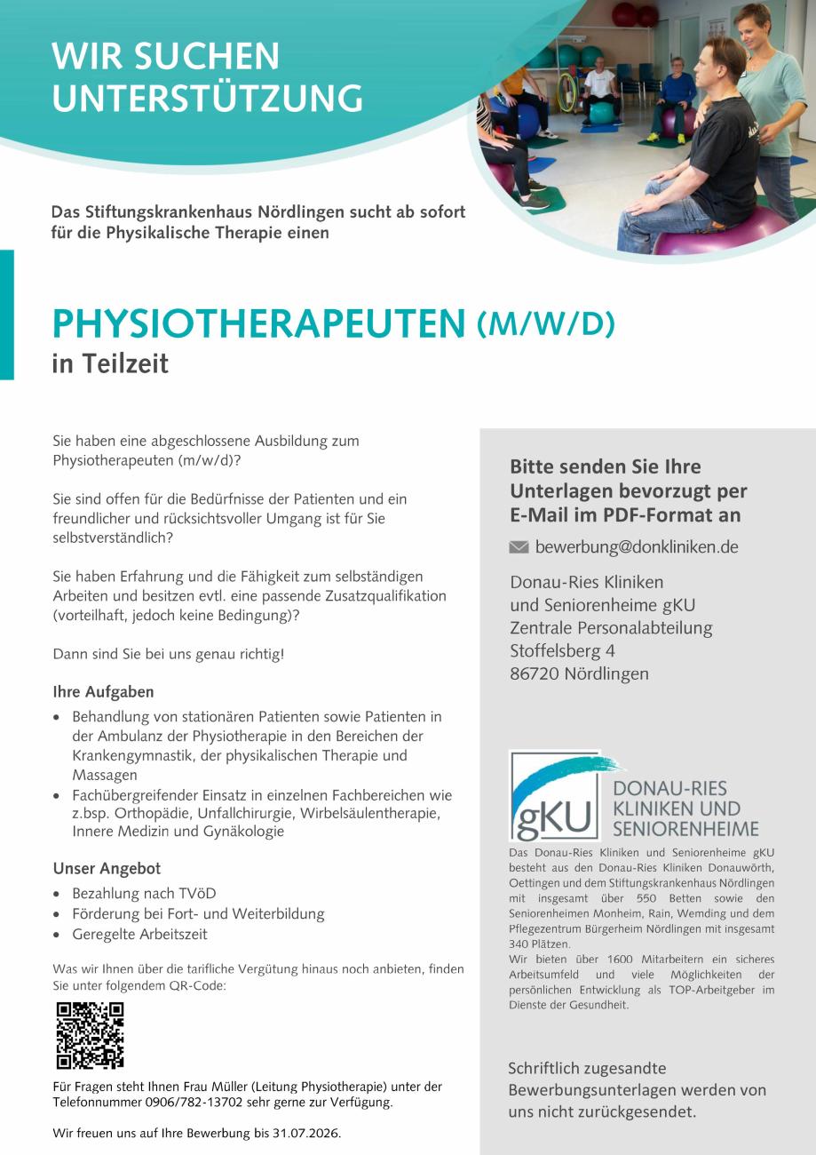 Donau-Ries Kliniken und Seniorenheime gKU