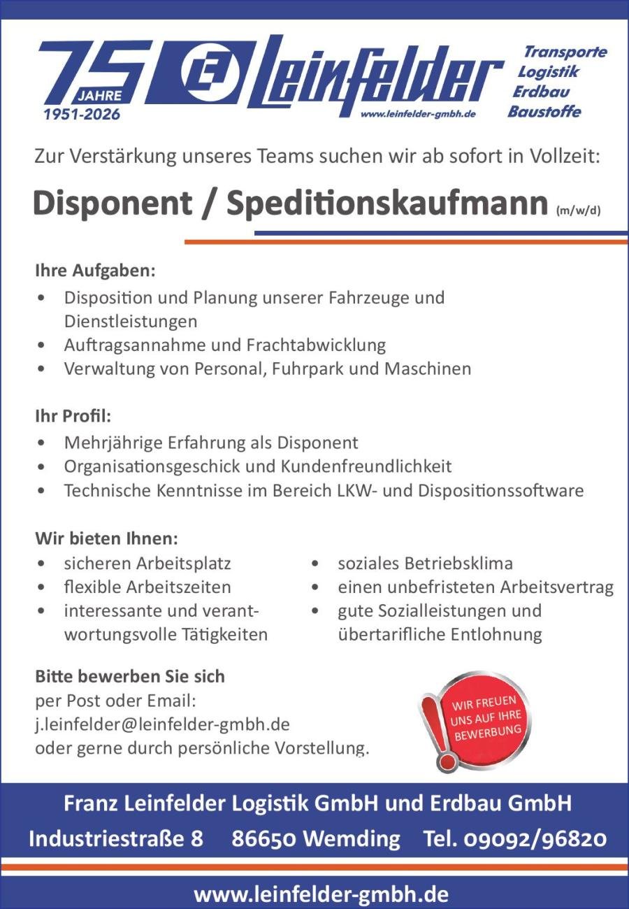  Franz Leinfelder Logistik GmbH