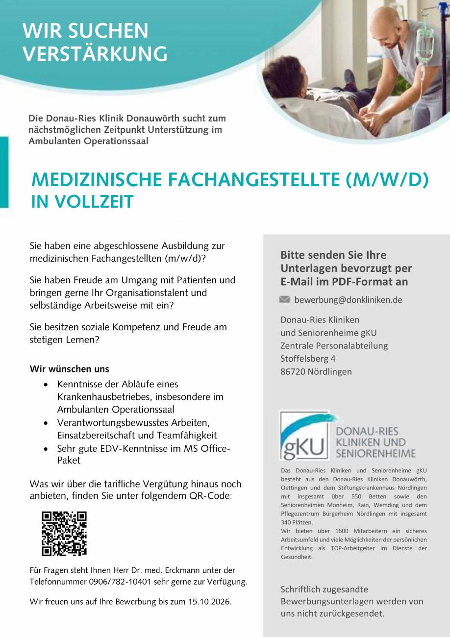 Donau-Ries Kliniken und Seniorenheime gKU
