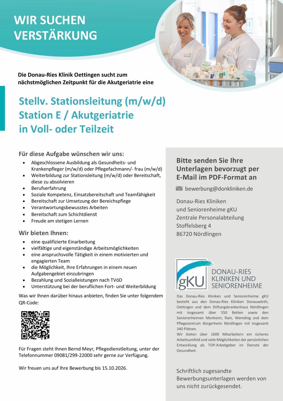 Donau-Ries Kliniken und Seniorenheime gKU