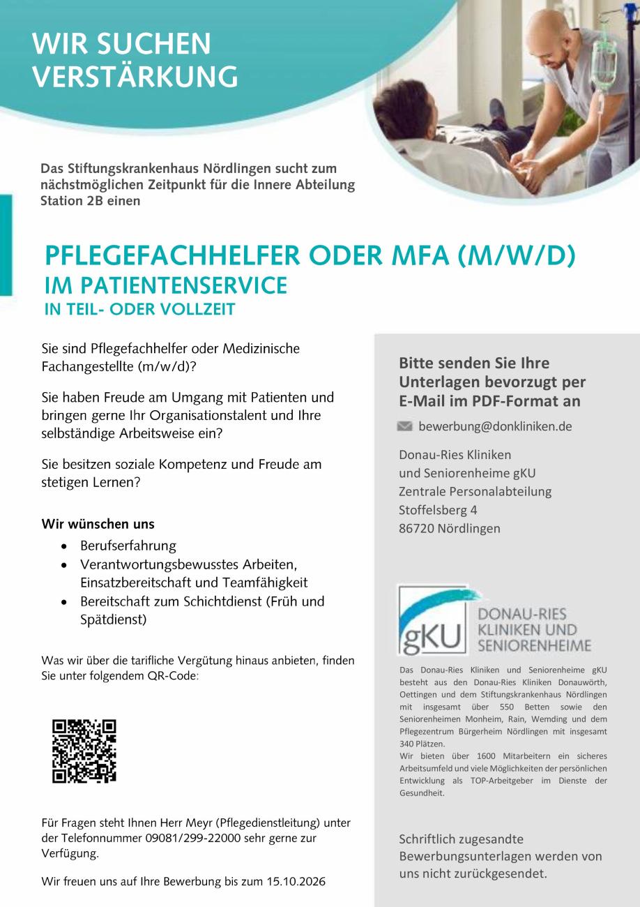 Donau-Ries Kliniken und Seniorenheime gKU