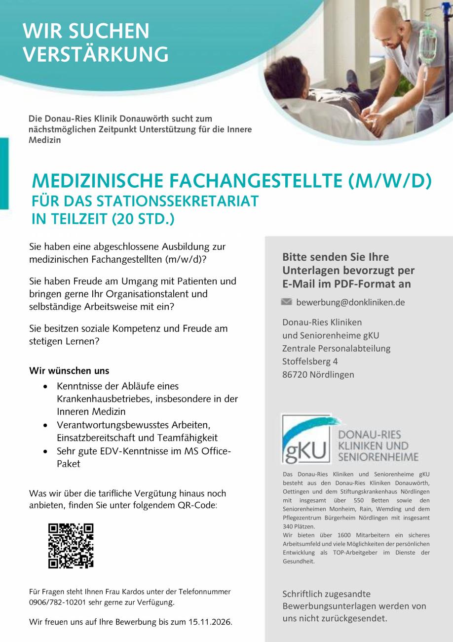 Donau-Ries Kliniken und Seniorenheime gKU