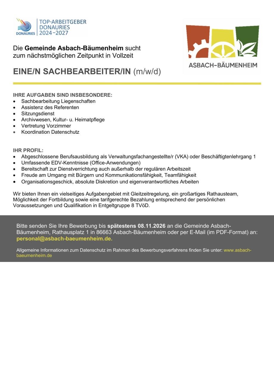 Gemeinde Asbach-Bäumenheim