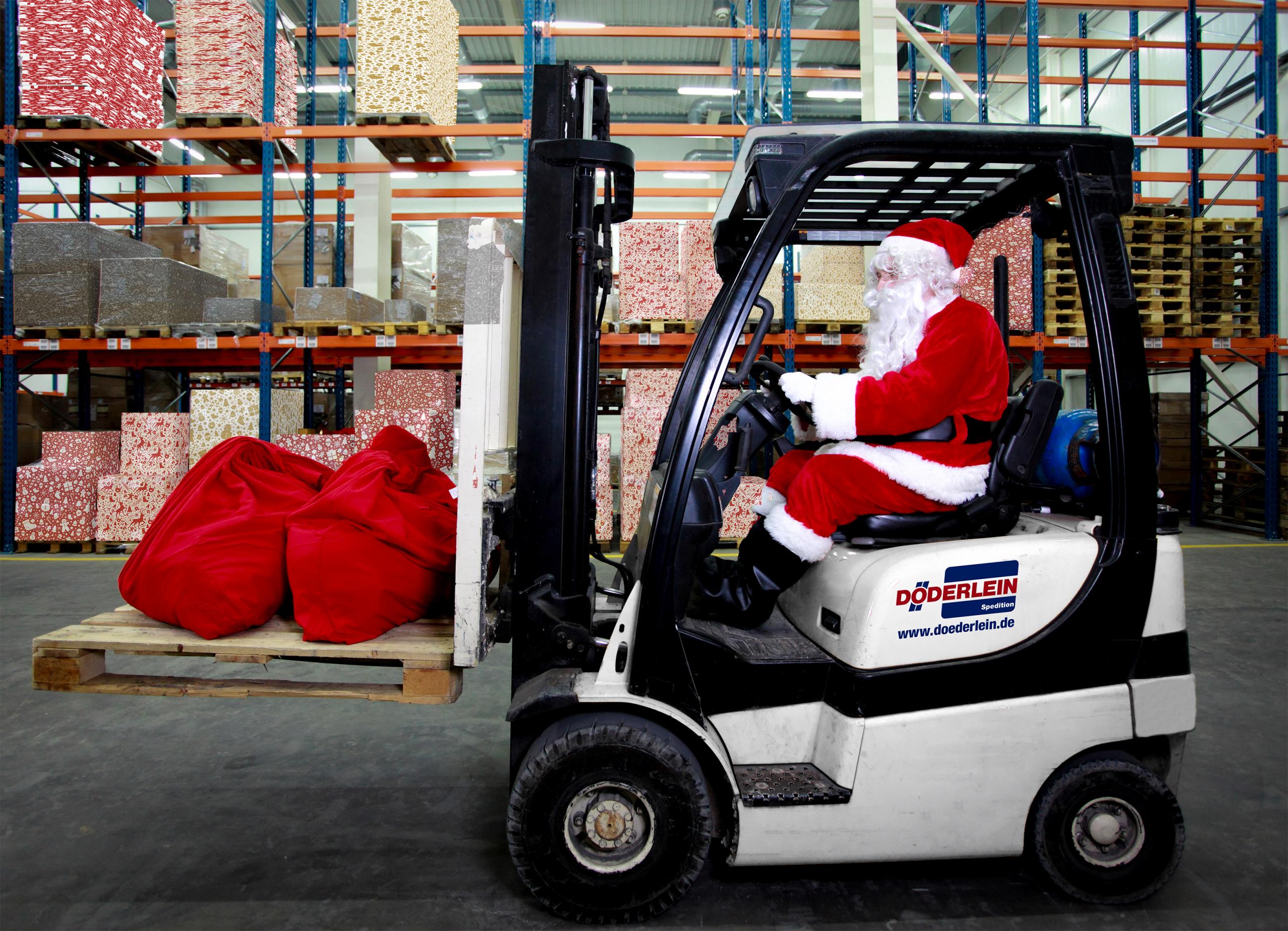 Der Weihnachtsmann als Vorbild für die Logistik ein nicht ganz ernst