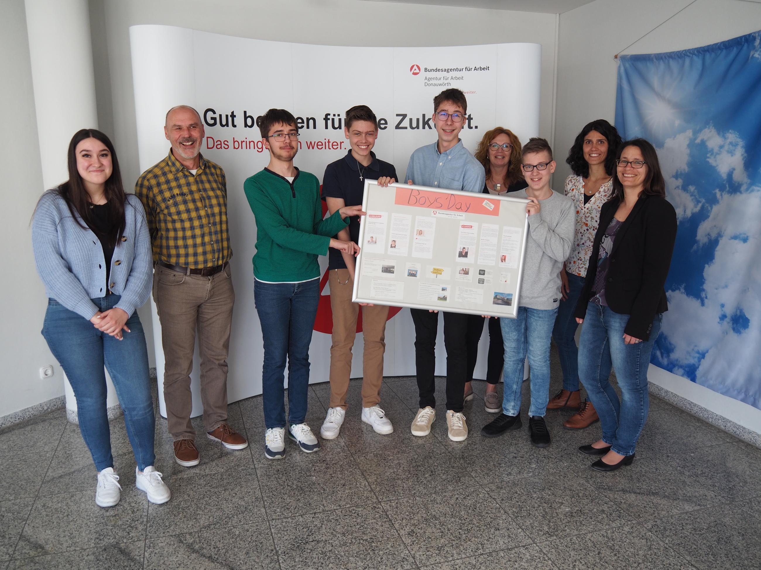 Boys Day 2023 in der Agentur für ArbeitDonauwörthDonauRiesAktuell