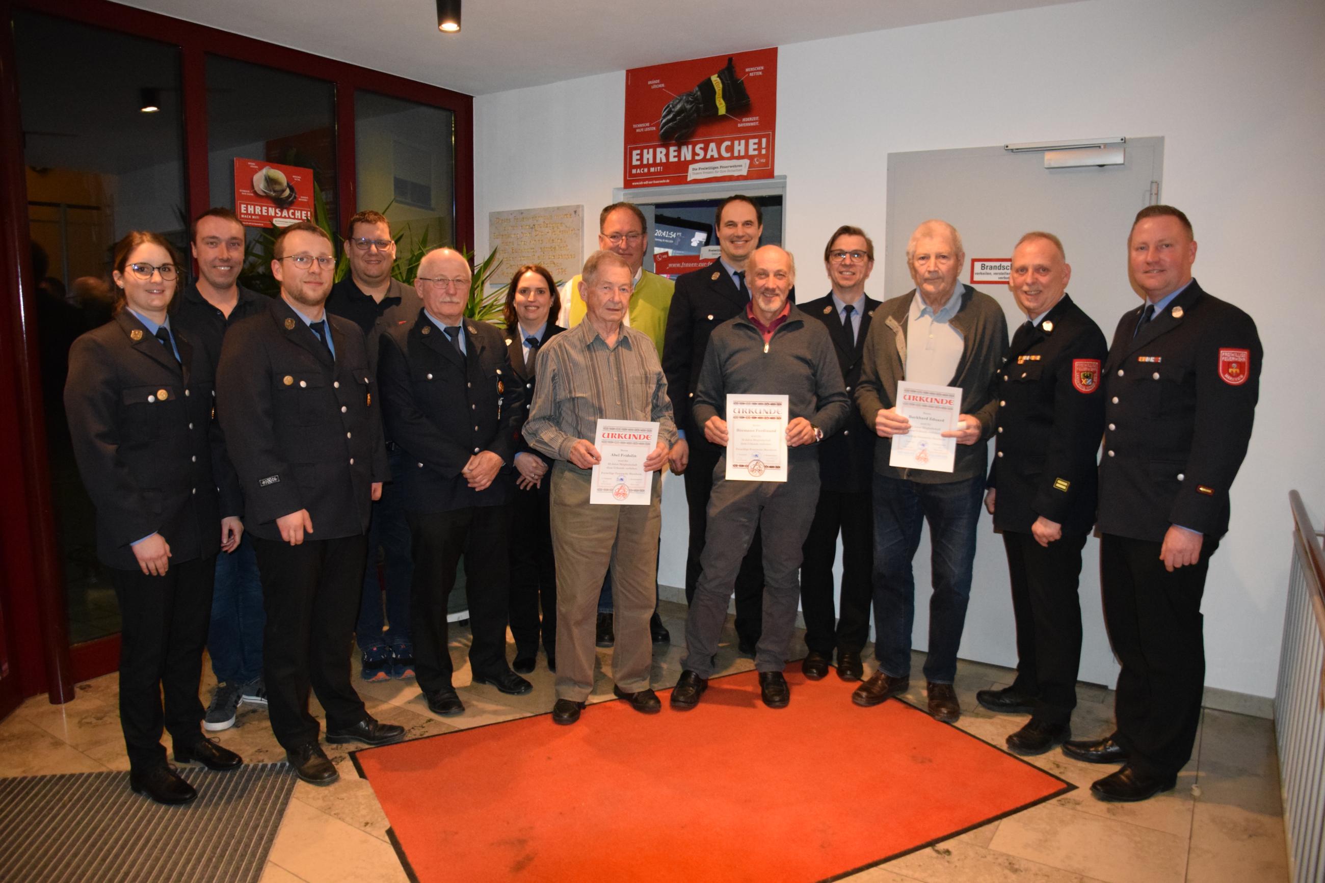 FF Marxheim Teile der Vorstandschaft neu gewählt MarxheimDonauRies